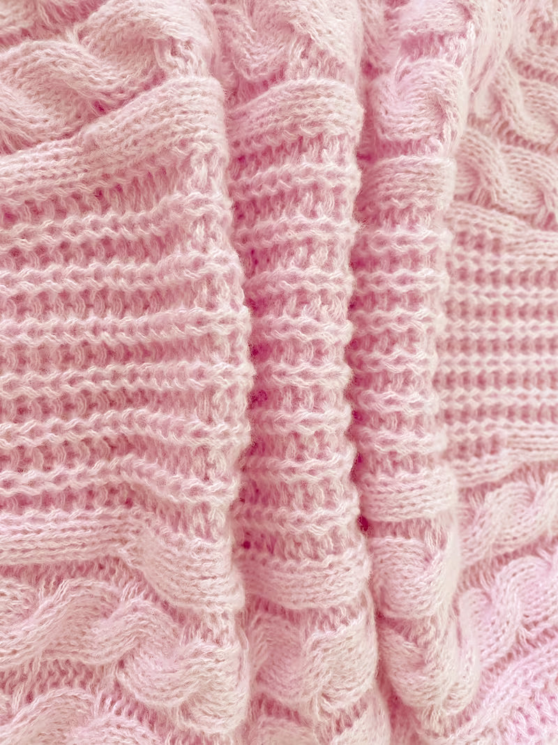 Joanne | Cable Knit V Neck Jumper