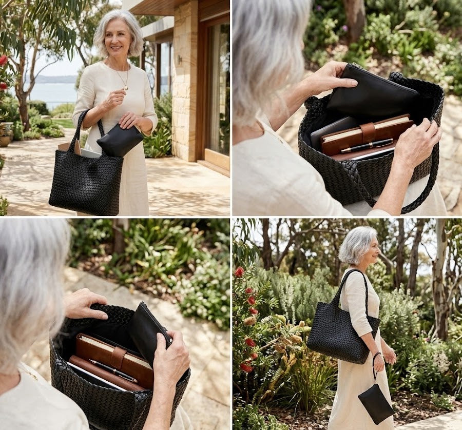 Marcella™ – Woven Tote Bag