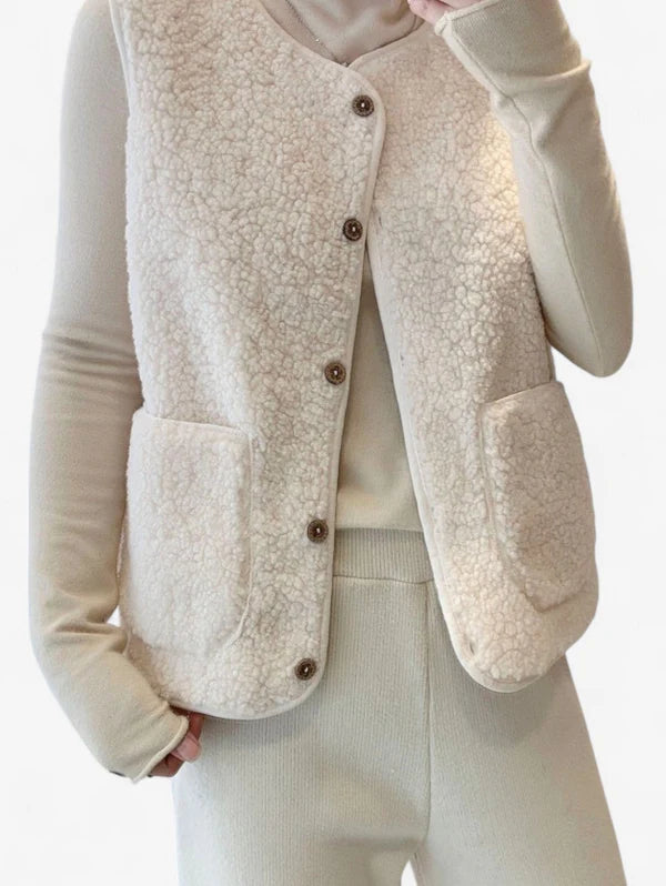 Elodie | Button-Front Vest