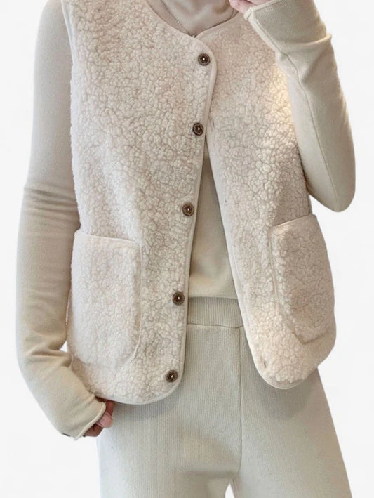 Elodie | Button-Front Vest