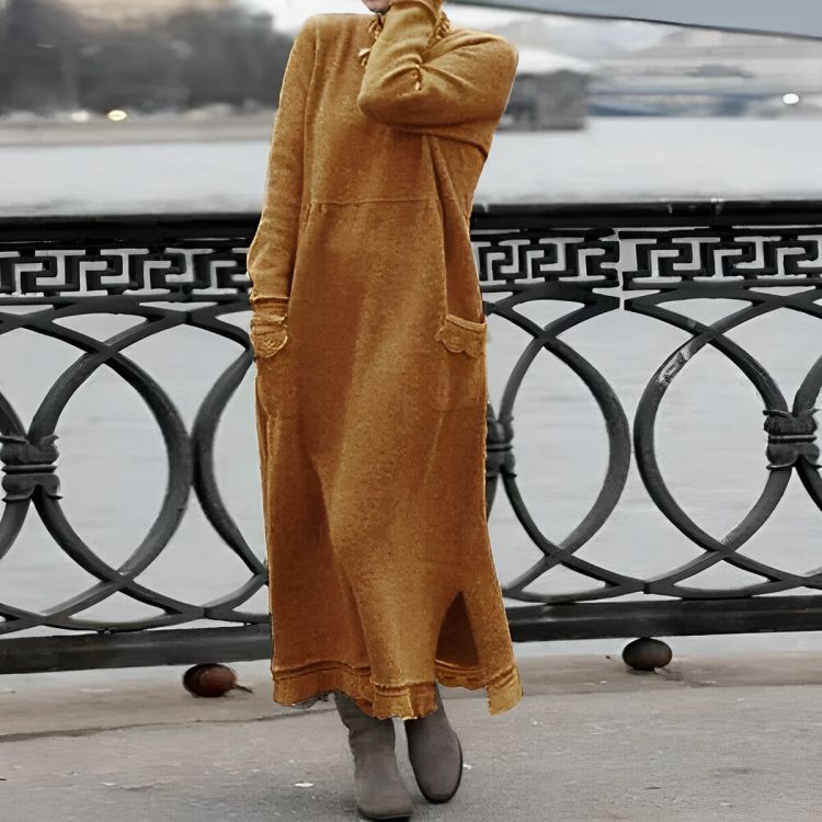Mara™ | Knitted Maxi Dress