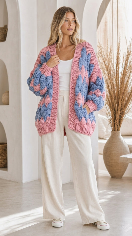 Luna Wave Knit Cardigan