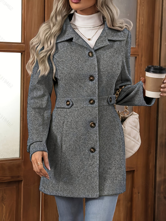Audrey | Belted Coat