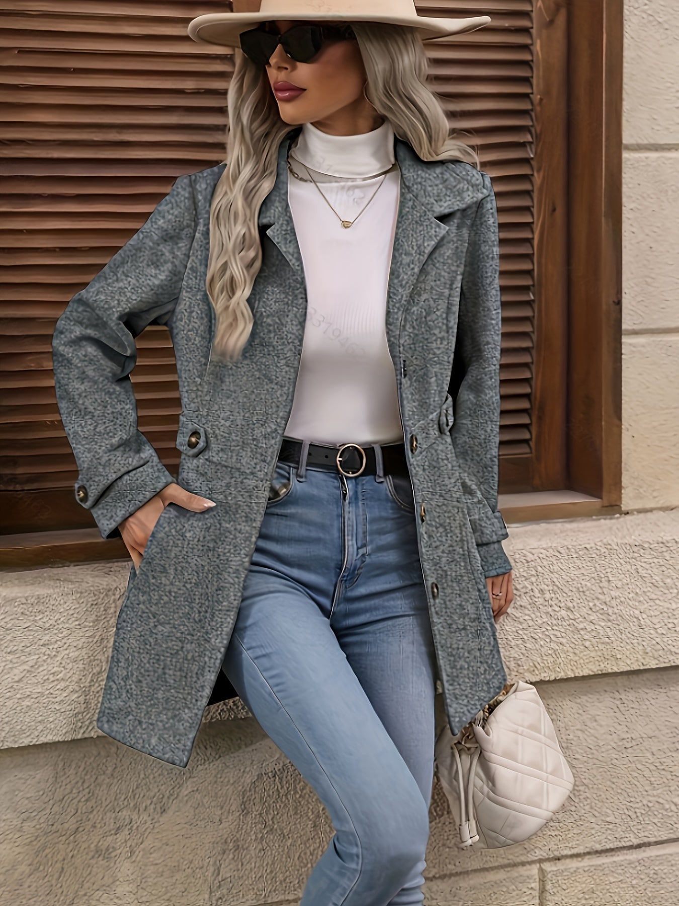 Audrey | Belted Coat