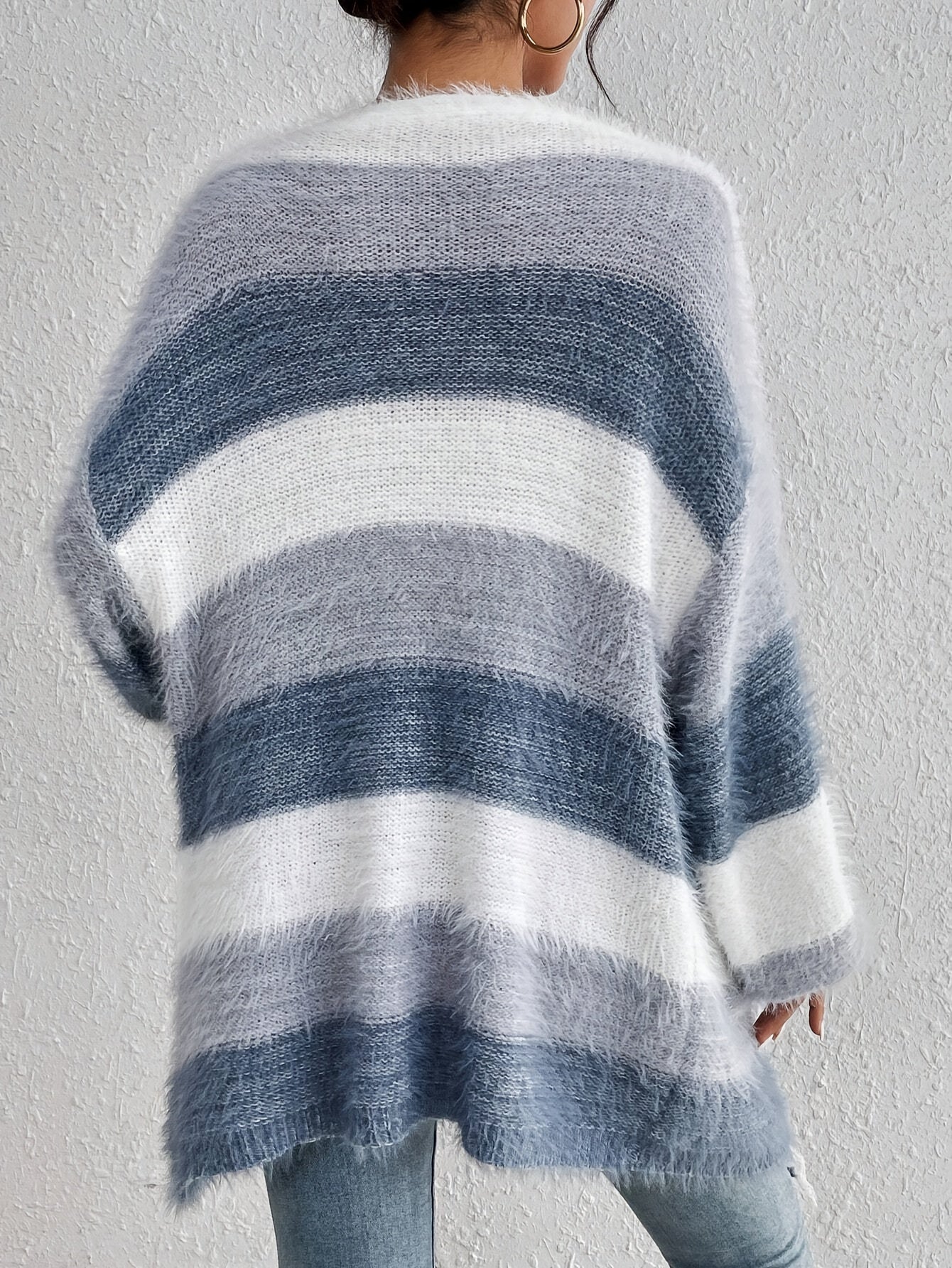 Iris | Colour-Block Knit Cardigan